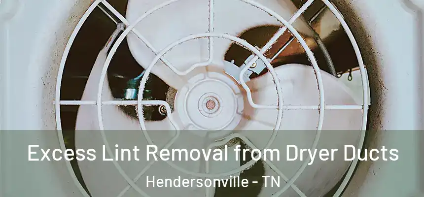  Excess Lint Removal from Dryer Ducts Hendersonville - TN